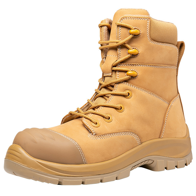 Latest company blogs about The first layer of cowhide safety boots are here BX2654