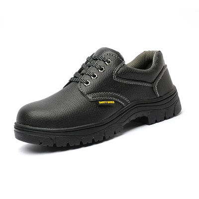 Buy Mental toe Black Unisex Shoes Unisex Synthetic Upper Material Shoes Slip Resistant online manufacture