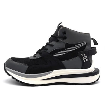 Buy S3 Comfortable Safety Shoes Lightweight Breathable Steel Toe Boots Grey online manufacture