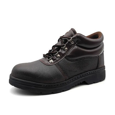 Buy Brown Anti Puncture Safety Shoes Durable Iron Toe Shoes Anti Smash online manufacture