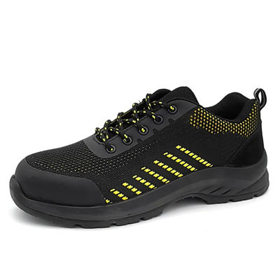 Buy Anti Puncture Running Safety Shoes Custom Sneakers Safety Shoes Black online manufacture
