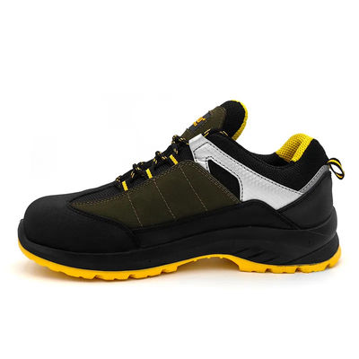 Buy Steel Toe Nubuck Leather Shoes Waterproof Impact Resistant Shoes For Running online manufacture