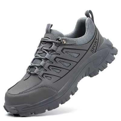 Buy Gray  Industrial Safety Shoes Micro Fiber Sport Fashion Safety Shoes Waterproof S3 Standard online manufacture