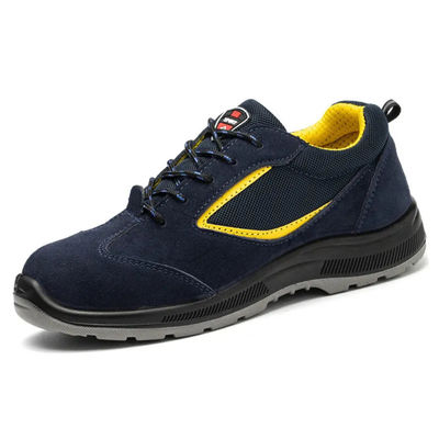 Buy Blue Sport Fashion Safety Shoes Waterproof Orthopedic Steel Toe Work Shoes online manufacture