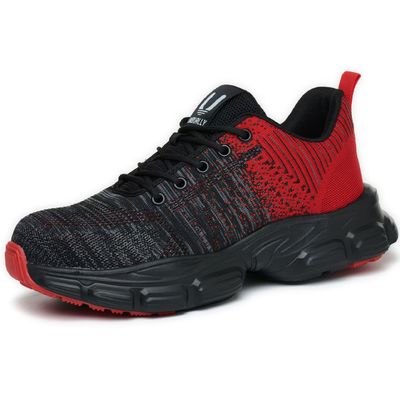 Buy Lightweight Outdoor Safety Shoe Anti Puncture Breathable Breathable Steel Toe Shoes online manufacture