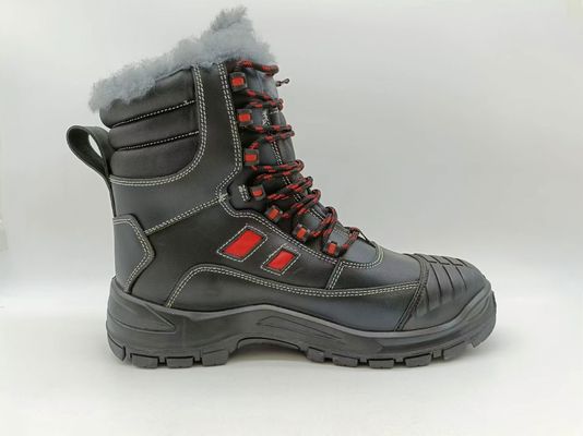 Buy Durable Leather Work Boots Steel Toe High Top Winter Boots online manufacture