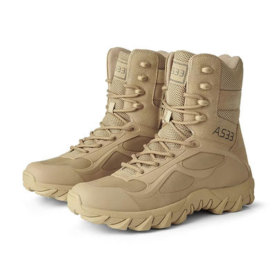 Buy Sand Suede Wear Resistant Hiking Boots Breathable Jungle Desert Boots online manufacture