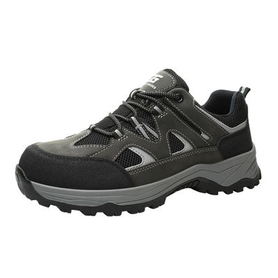Buy Kevlar Midsole Anti-stab Steel Toe Black Microfiber Flying Knit Work Shoes For Industrial Safety online manufacture