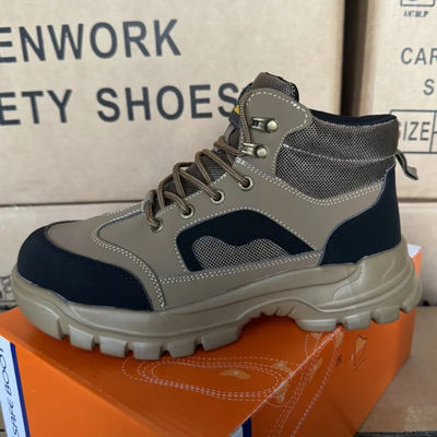 Unisex Warehouse Steel Toe Boots Anti Slip Industrial Work Boots
