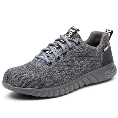 Sport Steel Toe Mens Work Boots , Breathable Labor Protection Shoes For Security Work
