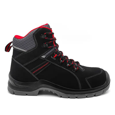 S3 Genuine Leather Safety Boots Mens Breathable Safety Shoes For Work
