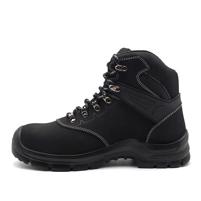 Nubuck Leather Heavy Duty Waterproof Boots Anti Puncture Anti Smashing Shoes