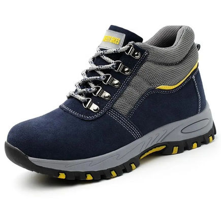 Genuine Leather Suede Steel Toe Shoes S3 Sport Style Safety Shoes Industrial