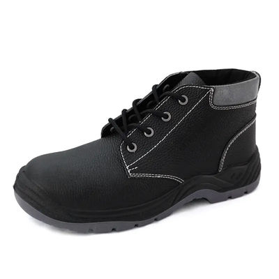 S3 Industrial Steel Toe Boots Unisex High Cut Leather Boots For Winter