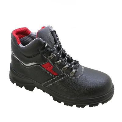 Cow Split Construction Safety Shoes Steel Toe Anti Smashing Shoes Protective