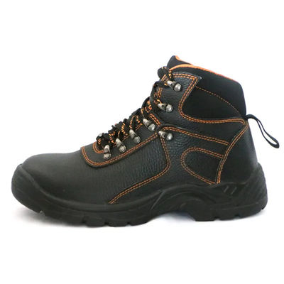 Construction Work Boots S3 / SRC Slip Resistant Steel Toe Boots For Men