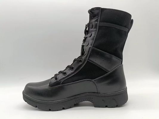 Unisex Ultra Lightweight Outdoor Tactical Boots Black High Top Lace Up