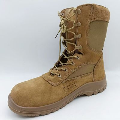Outdoor Desert Tactical Boots High Top Suede Hiking and Mountaineering Shoes