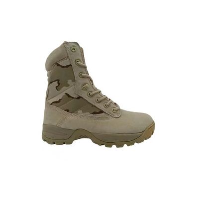 High Top Side Zipper Outdoor Tactical Safety Shoes Lightweight and Breathable