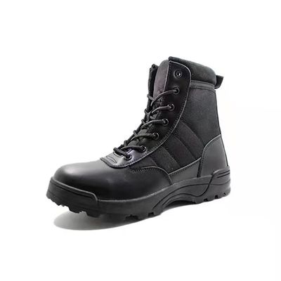 High Top Desert Combat Boots Tactical Footwear for Hiking And Shock Absorption