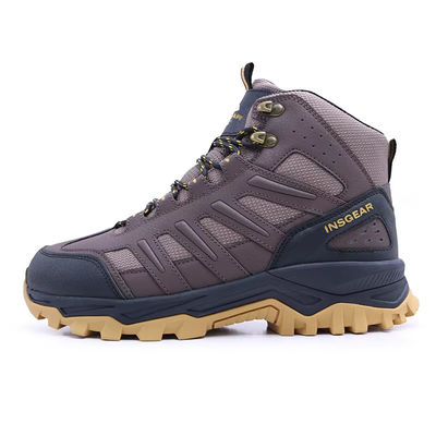 Men's Lightweight Leather Boots Waterproof Stay Dry Comfortable On Hiking Trips