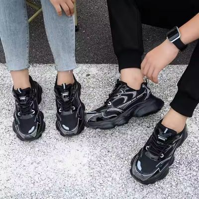 Microfiber Flyknit Black Industrial Safety Shoes Unisex EVA Sole Work Shoes