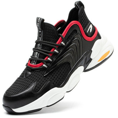 Sport Work Shoes Kevlar Anti Stabbing Effect Comfortable Safety Boots Steel Toe Prevent Smashing Prevent Collision