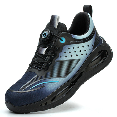 Stay Safe and Comfortable with Our Industrial Safety Shoes Flyknit Design and Kevlar Mid Sole for Maximum Protection