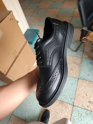 Comfortable Safety Shoes Cowhide Leather Safety Shoes Steel Toe For Men Safety Shoes Kevlar Work Shoes Rubber Sole Work Shoes 